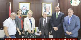 "القضاء الأعلى" وبعثة الشرطة الأوروبية يبحثان تعزيز التعاون المشترك 