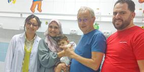 قسطرة قلبية نوعية لطفلة لم تتجاوز العام من عمرها