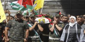 تشييع جثمان الشهيد الفتى رمزي حامد في سلواد