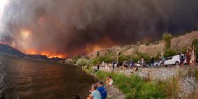 كندا: اتساع الحرائق يهدد مدينة جديدة