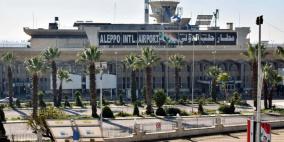 قصف إسرائيلي يُخرج مطار حلب الدولي عن الخدمة