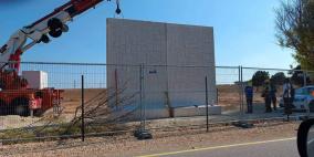 جيش الاحتلال يشرع ببناء جدار جديد على حدود غزة