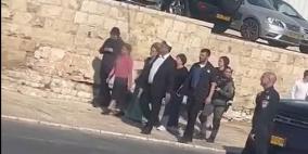 المتطرف بن غفير يقتحم بلدة سلوان