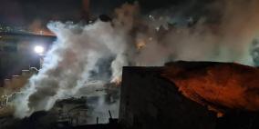 إصابات خلال اقتحام الاحتلال بلدة بيتا جنوب نابلس