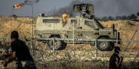 شهيد و9 إصابات إثر قمع الاحتلال متظاهرين شرق غزة