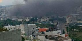 الاحتلال يفجر منزلي اسيرين في الخليل