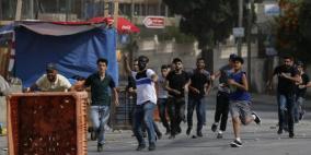 اندلاع مواجهات مع الاحتلال في مخيم الأمعري جنوب رام الله