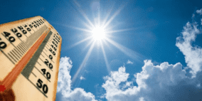 الطقس: أجواء حارة ودرجات الحرارة أعلى من معدلها بـ 10 درجات