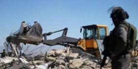 الاحتلال يهدم منزلا في بلدة العيسوية شمال شرق القدس المحتلة