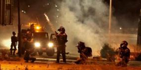 إصابات بالاختناق خلال اقتحام الاحتلال قرية عقربا جنوب نابلس وبلدة الخضر جنوب بيت لحم