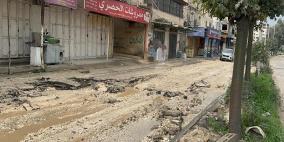 دمار واسع تركه  الاحتلال في مخيم نور شمس