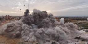 شهيد بمخيم البريج والاحتلال يواصل نسف مناطق بغزة