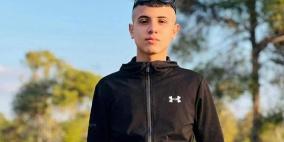 تشييع جثمان الشهيد الطفل يامن محمد حسيتي في بلدة عرابة