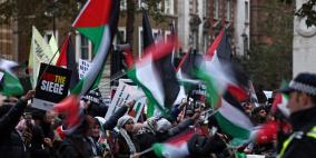 مظاهرات بمدن أوروبية وعربية تنديدا باعتراض إسرائيل أسطول الصمود
