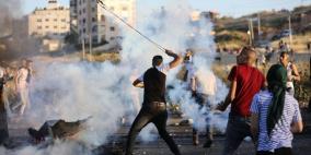 مواجهات مع الاحتلال في بلدة بيرزيت