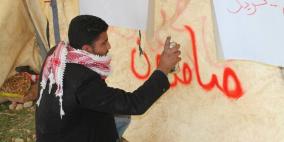 ناشط شبابي يبث الأمل في نفوس المواطنين والمزارعين بالأغوار