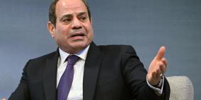 الرئيس المصري يشدد على أهمية تثبيت وقف إطلاق النار بغزة