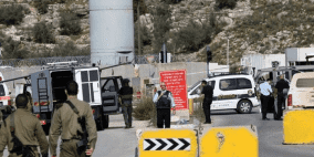 الاحتلال يشدد إجراءاته العسكرية على حاجز تياسير شرق طوباس