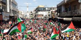 مسيرات ووقفات حاشدة في الأردن تنديدا بالعدوان على غزة
