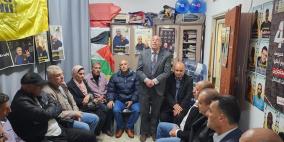 نادي الأسير يقيم بيت عزاء للشهيد وليد دقة في جنين