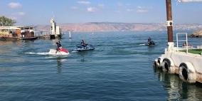 وفاة شاب من القدس غرقًا في بحيرة طبرية