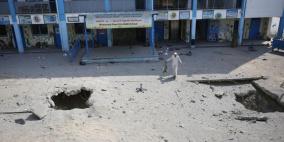 8 شهداء في قصف للاحتلال على مدرسة تؤوي نازحين في دير البلح