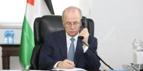 رئيس الوزراء يدعو لعقد مؤتمر للمانحين لدعم الحكومة الفلسطينية