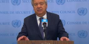 غوتيريش: ما يحدث في غزة أزمة أخلاقية تهز الضمير العالمي