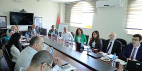 وكيل وزارة الصحة يطلع البنك الدولي على الوضع الصحي في فلسطين