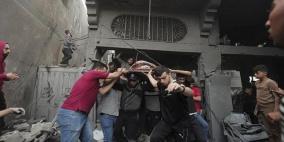 استشهاد مسنة وإصابة 5 آخرين في قصف مدفعي شمال القطاع