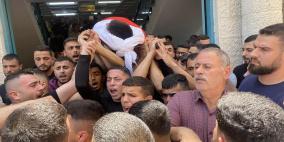 تشييع جثمان الشهيد محمد أبو بكر في يعبد