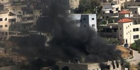 الاحتلال يقصف منزلا بـ"أنيرجا" عقب محاصرته في قباطية جنوب جنين