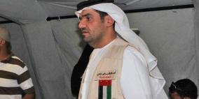 الفنان حسين الجسمي يصل غزة على رأس قافلة إماراتية