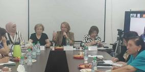 الاتحاد العام للمرأة الفلسطينية يجتمع مع مُمثلة مكتب الأمم المتحدة