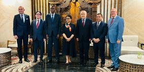 اللجنة المعنية بممارسة شعبنا لحقوقه تجتمع مع وزيرة الخارجية الأندونيسية