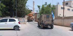 قوات الاحتلال تقتحم قرية بيت دجن شرق نابلس