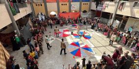 "إبداع المعلم" يخفف قسوة الحرب عن أطفال غزة