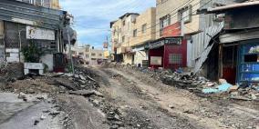 نهب وتخريب للمحال التجارية في مخيم نور شمس.. مواطن لراية: "أخذوا كل شيء"