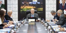 أبرز قرارات الحكومة الفلسطينية في جلستها الاسبوعية