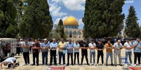 35 ألفا يؤدون صلاة الجمعة في المسجد الأقصى