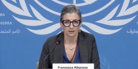 ألبانيز: هدم مقر الأونروا يرمز إلى هجوم إسرائيل على منظومة الأمم المتحدة