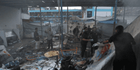 ارتفاع حصيلة الشهداء في قصف الاحتلال مدرسة تؤوي نازحين غرب مدينة غزة إلى 10