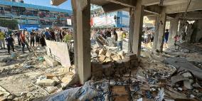 شهداء ومصابون في قصف الاحتلال مدرسة تؤوي نازحين في مخيم جباليا شمال قطاع غزة