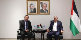 الشيخ يطلع القنصل الفرنسي على آخر المستجدات السياسية