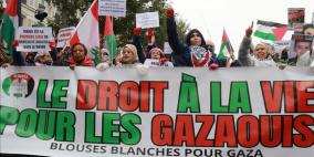 متظاهرون فرنسيون ينددون بتسليح إسرائيل