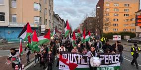 بريمن: مسيرة حاشدة للجالية الفلسطينية تنديداً بالعدوان على قطاع غزة