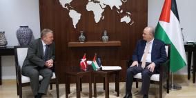مصطفى يبحث مع وزير خارجية الدنمارك جهود وقف حرب الإبادة على شعبنا وتعزيز الإغاثة