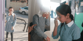 إصابات بالاختناق بين صفوف طلبة مدارس الخضر جنوب بيت لحم