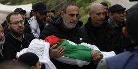 جماهير جنين تشيع جثمان الشهيد يوسف العامر