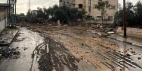 الاحتلال يجرف شوارع في ضاحية ذنابة شرق مدينة طولكرم